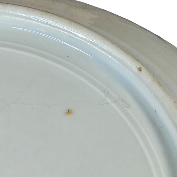 Vintage German Porcelain Serving Bowl Stamped on the Back Floral Pattern - Picture 7 of 8